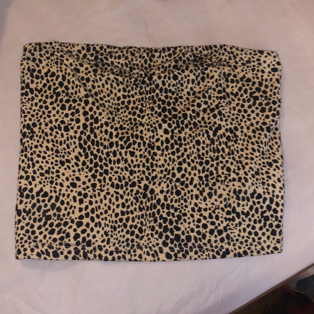 american eagle cheetah tube top
